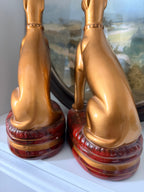 Raymond Waites for Toyo maker's label on the base of the whippet figurine