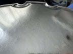 Underside of the Towle tray showing the Towle Silverplate 4033 maker mark