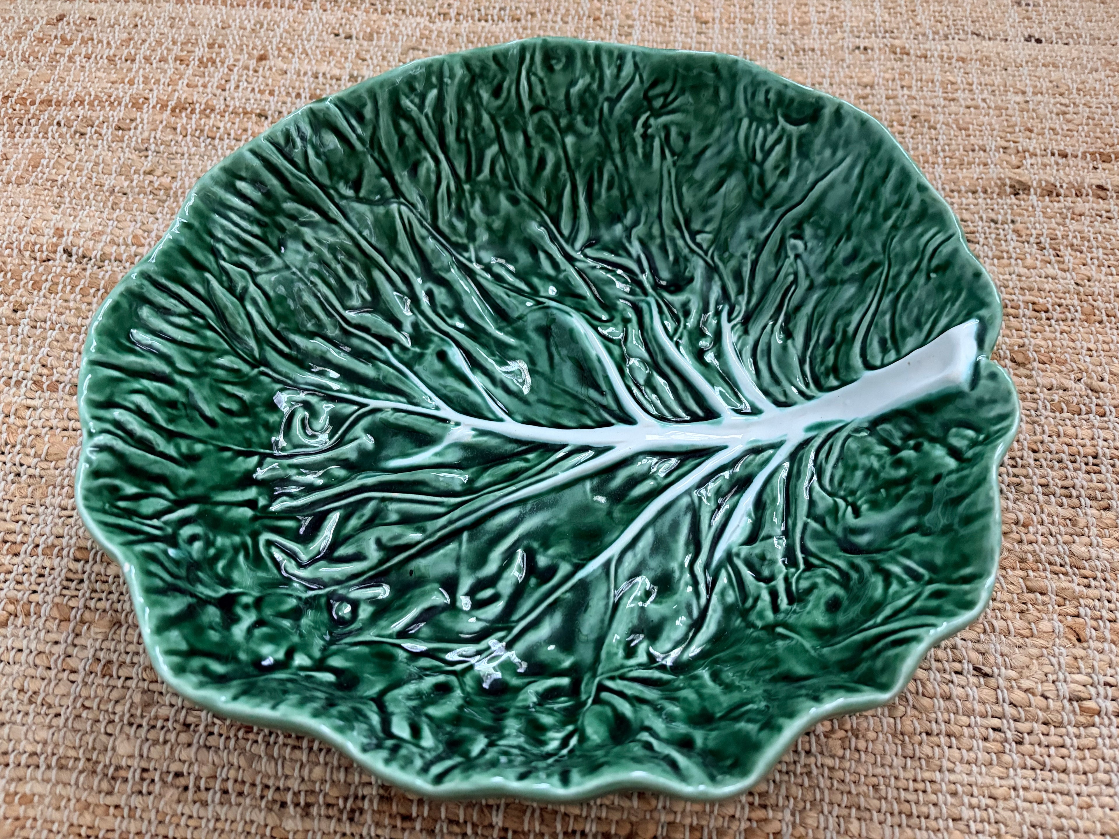 Vintage Bordallo Pinheiro Cabbage Bowl