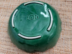 Bordallo Pinheiro cabbage bowl showing the glazed leaf detail